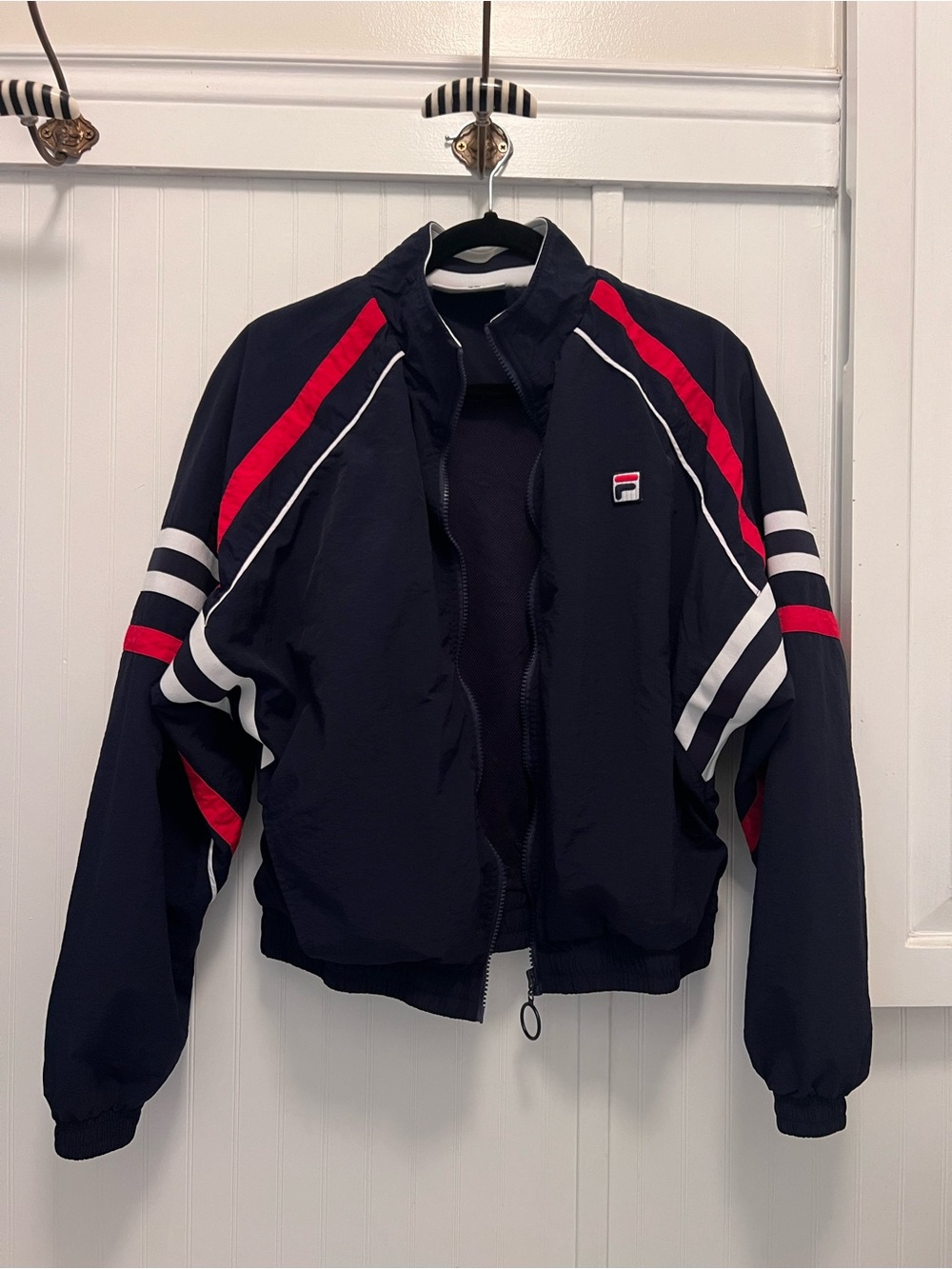 Fila Retro Windbreaker Jacket Size L - Picture 6 of 12